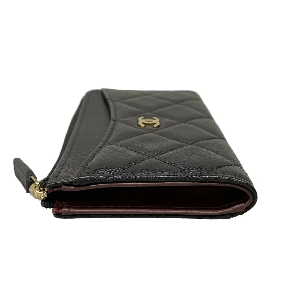 Chanel Classic Zip Card Case / Matrasse Coin Case